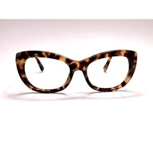 Kate Spade Brown Amber Clear Tortoise Cat Eye Glasses Jayne/S ESP Y6 53 17 135